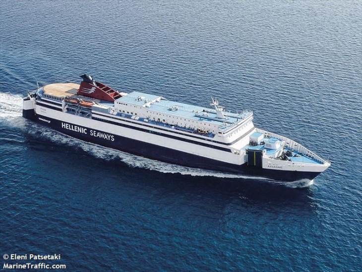 &Eta; "&Alpha;&rho;&iota;ά&delta;&nu;&eta;" &alpha;&nu;&tau;ί &tau;&omicron;&upsilon; Blue Star 2 &sigma;&tau;&eta;&nu; &gamma;&rho;&alpha;&mu;&mu;ή &tau;&omega;&nu; &Delta;&omega;&delta;&epsilon;&kappa;&alpha;&nu;ή&sigma;&omega;&nu;.