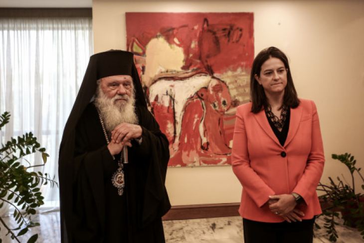 &Nu;&alpha; &alpha;&nu;&omicron;ί&xi;&omicron;&upsilon;&nu; &omicron;&iota; &epsilon;&kappa;&kappa;&lambda;&eta;&sigma;ί&epsilon;&sigmaf; &zeta;&eta;&tau;ά &omicron; &Alpha;&rho;&chi;&iota;&epsilon;&pi;ί&sigma;&kappa;&omicron;&pi;&omicron;&sigmaf; &Iota;&epsilon;&rho;ώ&nu;&upsilon;&mu;&omicron;&sigmaf;