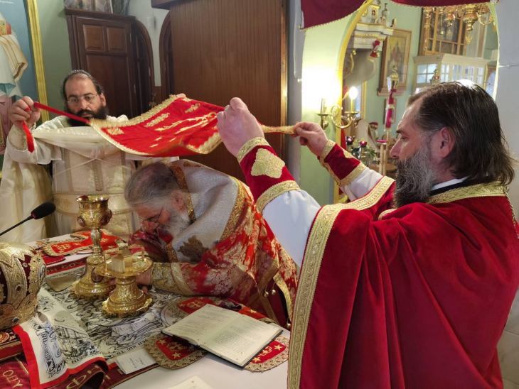 &Epsilon;&omicron;&rho;&tau;ή &Alpha;&gamma;ί&omicron;&upsilon; &Chi;&alpha;&rho;&alpha;&lambda;ά&mu;&pi;&omicron;&upsilon;&sigmaf; &sigma;&tau;&eta;&nu; &Chi;ώ&rho;&alpha; &Kappa;&alpha;&lambda;ύ&mu;&nu;&omicron;&upsilon; &kappa;&alpha;&iota; &pi;&epsilon;&rho;&iota;&phi;&omicron;&rho;ά &tau;&omicron;&upsilon; &Lambda;&epsilon;&iota;&psi;ά&nu;&omicron;&upsilon; (&Phi;&omega;&tau;&omicron;&gamma;&rho;&alpha;&phi;ί&epsilon;&sigmaf; &kappa;&alpha;&iota; &beta;ί&nu;&tau;&epsilon;&omicron;)