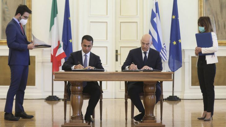 Υπεγράφη χθες η συμφωνία Ελλάδος - Ιταλίας για την ΑΟΖ στην περιοχή του Ιονίου