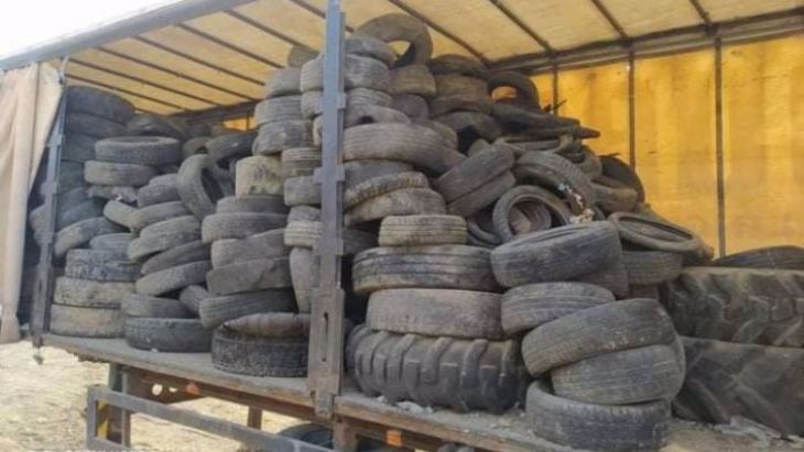 Αστυπάλαια: 731 μεταχειρισμένα ελαστικά στέλνονται στον Ασπρόπυργο για ανακύκλωση