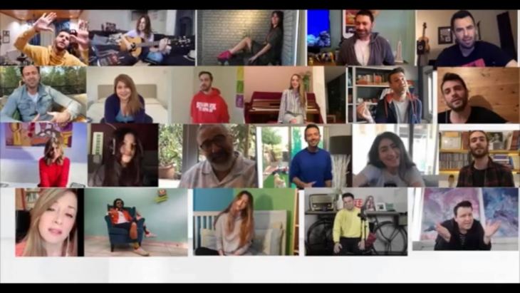 Τραγούδι αισιοδοξίας από 22 τραγουδιστές κόντρα στην μελαγχολία των ημερών