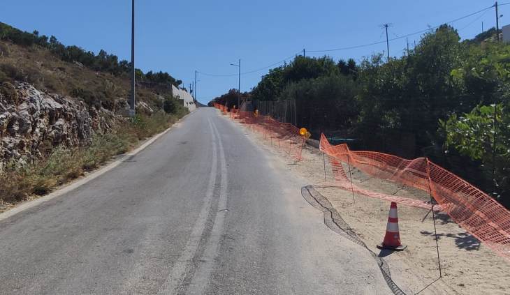 Εργασίες της ΔΕΥΑΚ στην ανηφόρα προς το Άργος έχουν στενέψει το δρόμο- Προσοχή στη διέλευση