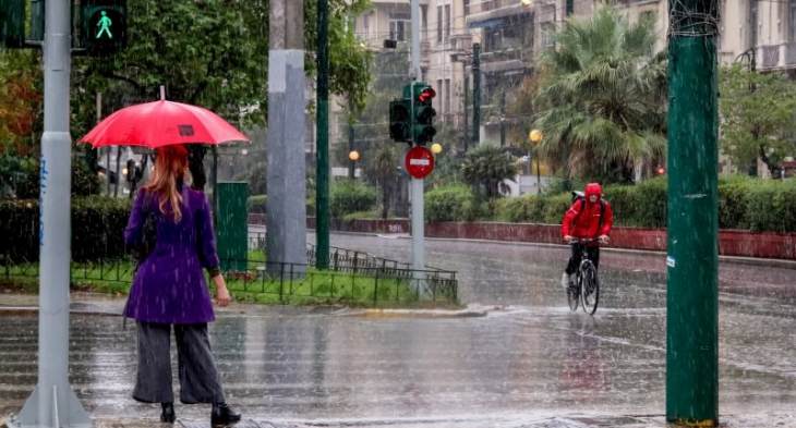 Έρχεται νέο κύμα κακοκαιρίας: Βροχές και καταιγίδες - Ποιες περιοχές θα επηρεαστούν