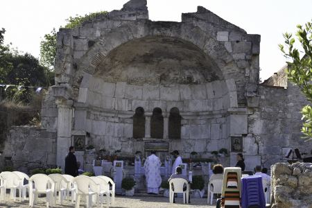 Εικόνες από τη Θ.Λειτουργία στον Χριστό της Ιερουσαλήμ