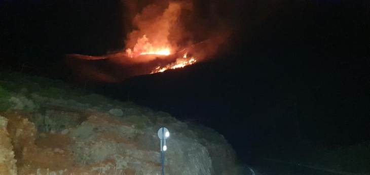 Ανεξέλεγκτη πυρκαγια στη χωματερή της Καλύμνου (εικόνες &amp; βίντεο)