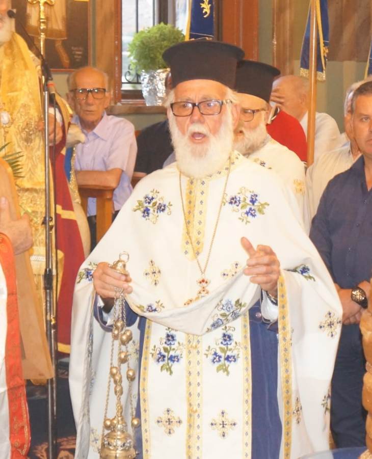 &Mu;ό&lambda;&iota;&sigmaf; &pi;&rho;&iota;&nu; &lambda;ί&gamma;&omicron; &epsilon;&kappa;&omicron;&iota;&mu;ή&theta;&eta; &epsilon;&nu; &Kappa;&upsilon;&rho;ί&omega; &omicron; &pi;&omicron;&lambda;&iota;ό&sigmaf; &kappa;&alpha;&lambda;&lambda;ί&phi;&omega;&nu;&omicron;&sigmaf; &iota;&epsilon;&rho;&epsilon;ύ&sigmaf; (&epsilon;&gamma;&epsilon;&nu;&nu;. &tau;&omicron; 1931) , &epsilon;&phi;&eta;&mu;έ&rho;&iota;&omicron;&sigmaf; &tau;&omicron;&upsilon; &epsilon;&nu;&omicron;&rho;&iota;&alpha;&kappa;&omicron;ύ &iota;&epsilon;&rho;&omicron;ύ &nu;&alpha;&omicron;ύ &Alpha;&gamma;ί&alpha;&sigmaf; &Tau;&rho;&iota;ά&delta;&omicron;&sigmaf; &Kappa;&alpha;&lambda;ύ&mu;&nu;&omicron;&upsilon; &pi;. &Alpha;&gamma;&alpha;&theta;ά&gamma;&gamma;&epsilon;&lambda;&omicron;&sigmaf; &Kappa;&alpha;&rho;&alpha;&phi;ύ&lambda;&lambda;&eta;&sigmaf;