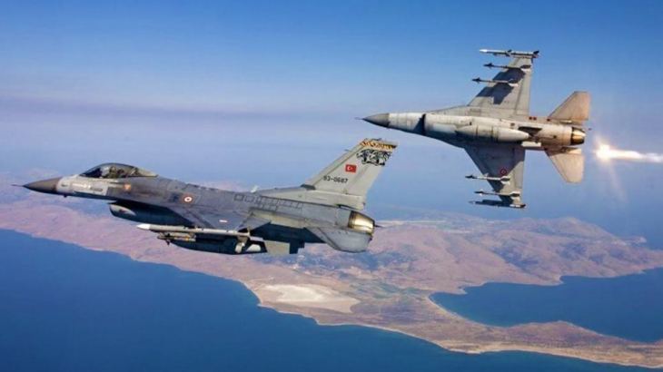 Υπερπτήσεις τουρκικών F-16 πάνω από τη Χίο