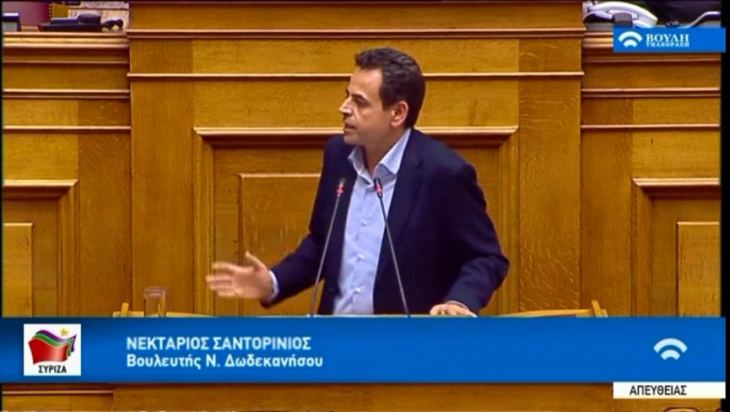 &Theta;έ&mu;&alpha;: &laquo;&Nu;. &Sigma;&alpha;&nu;&tau;&omicron;&rho;&iota;&nu;&iota;ό&sigmaf;: &Nu;&alpha; &sigma;&tau;&alpha;&mu;&alpha;&tau;ή&sigma;&epsilon;&iota; &eta; &mu;&epsilon;&tau;&alpha;&phi;&omicron;&rho;ά &epsilon;&rho;&gamma;&alpha;&zeta;&omicron;&mu;έ&nu;&omega;&nu; &tau;&omicron;&upsilon; &Omicron;&Tau;&Epsilon; &sigma;&epsilon; &theta;&upsilon;&gamma;&alpha;&tau;&rho;&iota;&kappa;έ&sigmaf; &epsilon;&tau;&alpha;&iota;&rho;ί&epsilon;&sigmaf; &kappa;&alpha;&iota; &eta; &sigma;&upsilon;&rho;&rho;ί&kappa;&nu;&omega;&sigma;&eta; &tau;&omega;&nu; &upsilon;&pi;&eta;&rho;&epsilon;&sigma;&iota;ώ&nu; &tau;&omicron;&upsilon;&raquo;