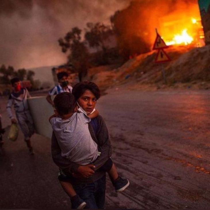 Σε Έλληνα φωτογράφο έδωσε η UNICEF  το βραβείο για τη «Φωτογραφία της Χρονιάς» για το 2020.